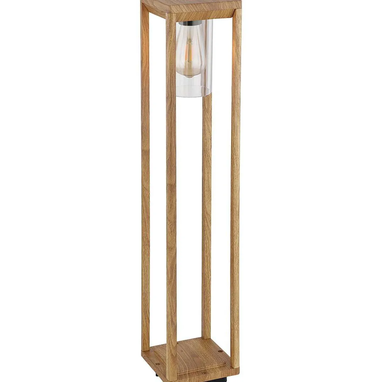 mutoni light Aussenleuchte Candela Aluminium Druckguss Holzoptik 1Xe27 Led> Led-Aussenleuchten