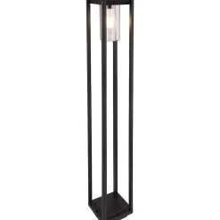 mutoni light Aussenleuchte Candela Aluminium Druckguss Schwarz Matt 1Xe> Stehleuchten Aussen