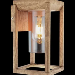mutoni light Aussenleuchte Candela Aluminium Druckguss Holzoptik 1Xe27 Led><noscript><img width=
