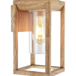 mutoni light Aussenleuchte Candela Aluminium Druckguss Holzoptik 1Xe27 Led><noscript><img width=