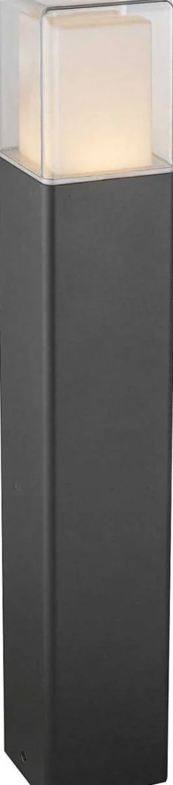 mutoni light Aussenleuchte Dalia Opal Schwarz 9X9X50><noscript><img width=