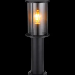 mutoni light Aussenleuchte Gracey Edelstahl Schwarz Matt 1Xe27 45><noscript><img width=