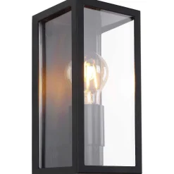 mutoni light Aussenleuchte Gundula Aluminium Schwarz Matt 1Xe27 Led><noscript><img width=