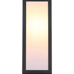 mutoni light Aussenleuchte Gundula Metall Schwarz Matt 1Xe27> Wandleuchten Aussen
