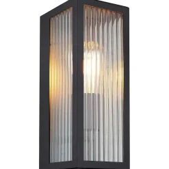 mutoni light Aussenleuchte Gundula Metall Schwarz Matt 1Xe27><noscript><img width=