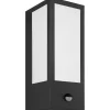 mutoni light Aussenleuchte Gundula Metall Schwarz Opal 1Xe27> Wandleuchten Aussen