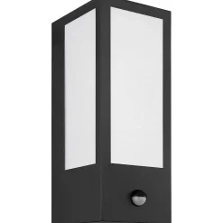 mutoni light Aussenleuchte Gundula Metall Schwarz Opal 1Xe27> Wandleuchten Aussen
