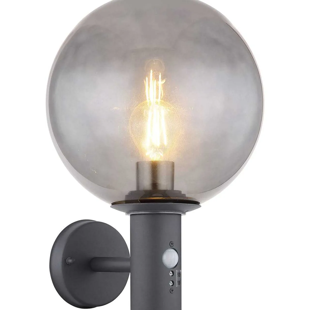 mutoni light Aussenleuchte Hedwig Edelstahl 1Xe27 Led> Led-Aussenleuchten