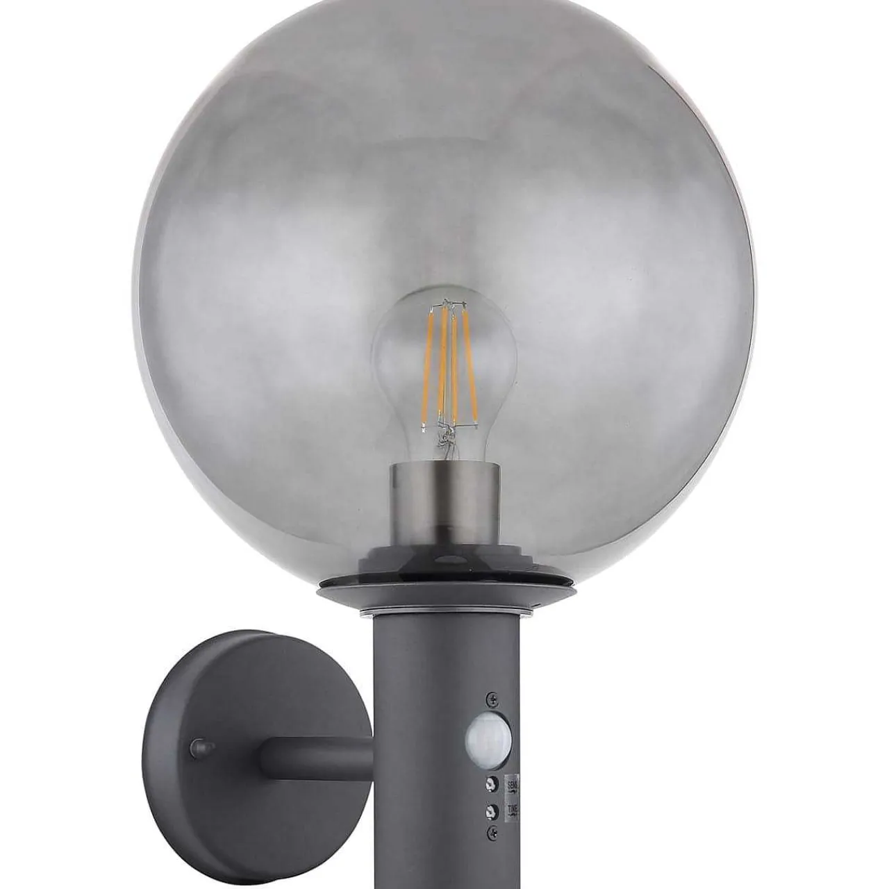 mutoni light Aussenleuchte Hedwig Edelstahl 1Xe27 Led> Led-Aussenleuchten