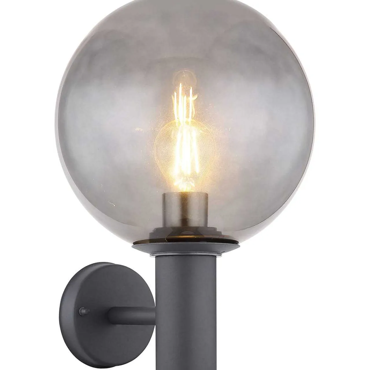 mutoni light Aussenleuchte Hedwig Edelstahl 1Xe27 Led> Led-Aussenleuchten