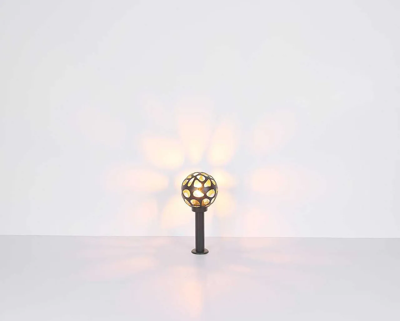 mutoni light Aussenleuchte Hilario Edelstahl Anthrazit 1Xe27 Led> Led-Aussenleuchten