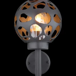 mutoni light Aussenleuchte Hilario Edelstahl Anthrazit 1Xe27 Led> Led-Aussenleuchten