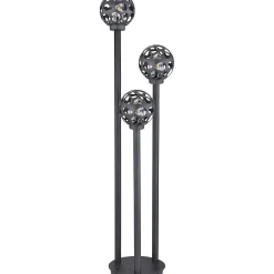 mutoni light Aussenleuchte Hilario Edelstahl Anthrazit 3Xe27 Led><noscript><img width=