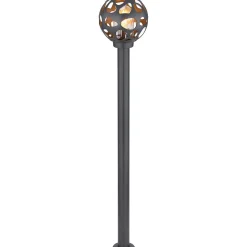 mutoni light Aussenleuchte Hilario Edelstahl Anthrazit 1Xe27 Led> Led-Aussenleuchten