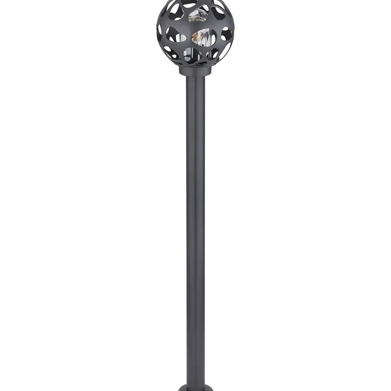 mutoni light Aussenleuchte Hilario Edelstahl Anthrazit 1Xe27 Led> Led-Aussenleuchten