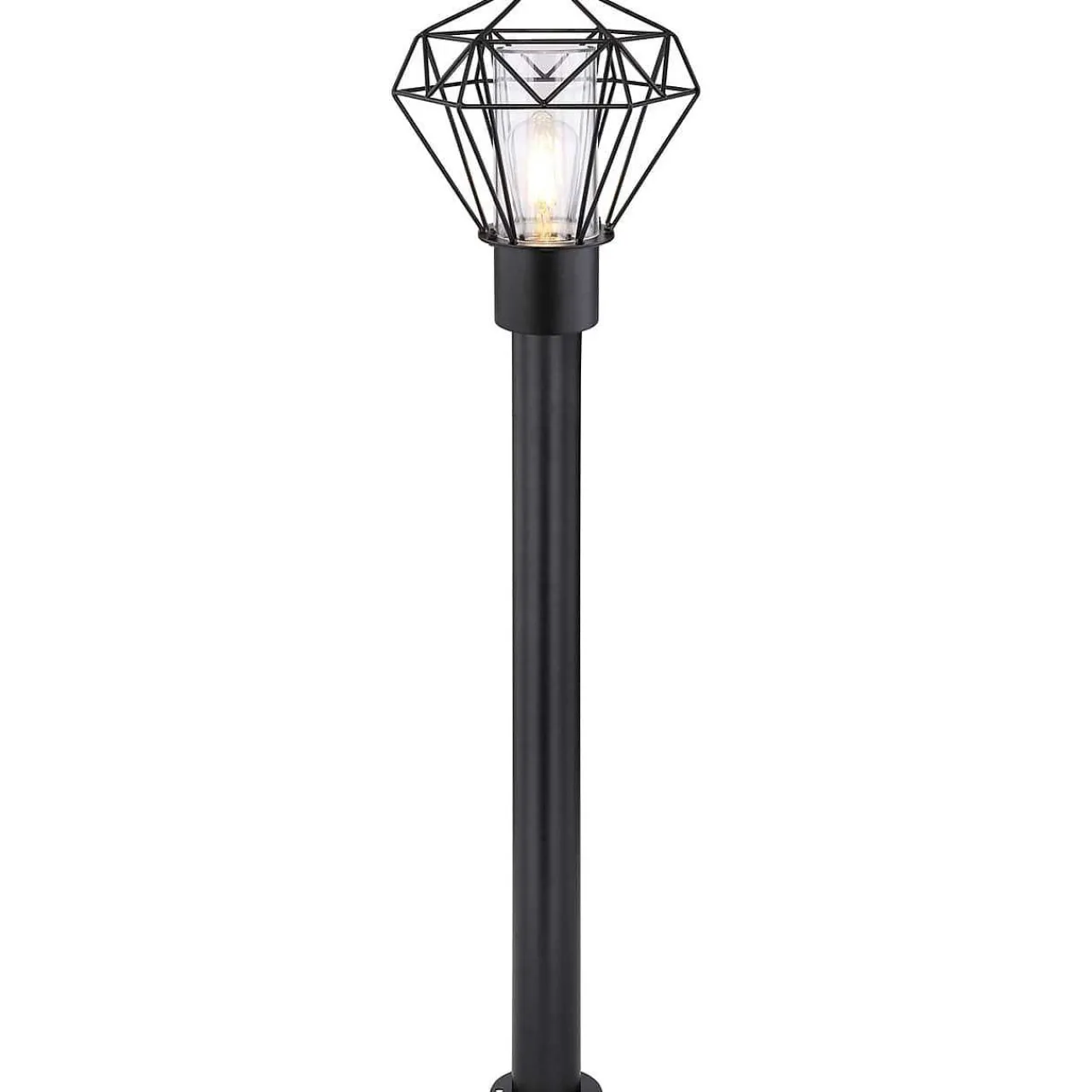 mutoni light Aussenleuchte Horace Edelstahl Schwarz 1Xe27 Led> Led-Aussenleuchten