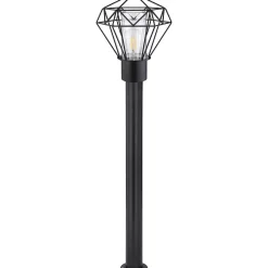 mutoni light Aussenleuchte Horace Edelstahl Schwarz 1Xe27 Led> Led-Aussenleuchten
