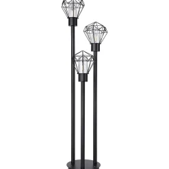 mutoni light Aussenleuchte Horace Edelstahl Schwarz 3Xe27 Led><noscript><img width=