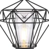 mutoni light Aussenleuchte Horace Edelstahl Schwarz 1Xe27 Led> Led-Aussenleuchten