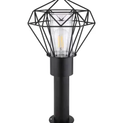 mutoni light Aussenleuchte Horace Edelstahl Schwarz 1Xe27 Led> Led-Aussenleuchten