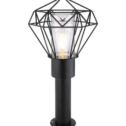 mutoni light Aussenleuchte Horace Edelstahl Schwarz 1Xe27 Led> Led-Aussenleuchten