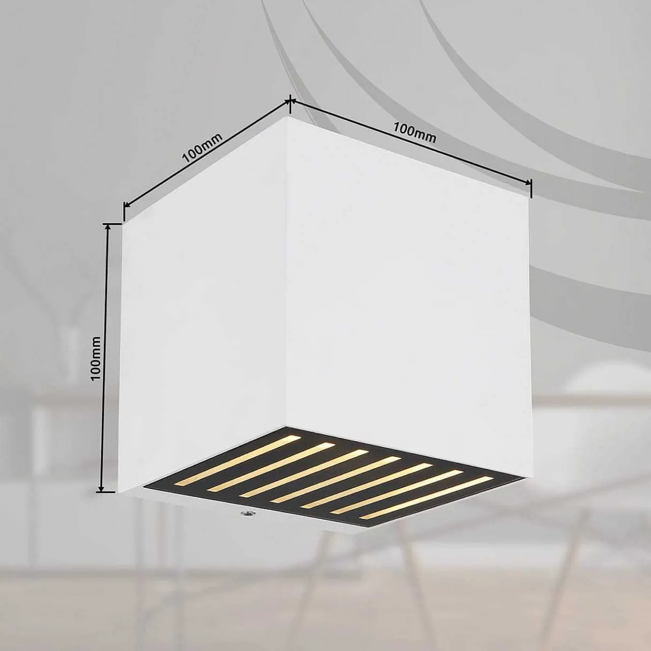 mutoni light Aussenleuchte Illi Aluminium Weiss Matt Led 10> Wandleuchten Aussen
