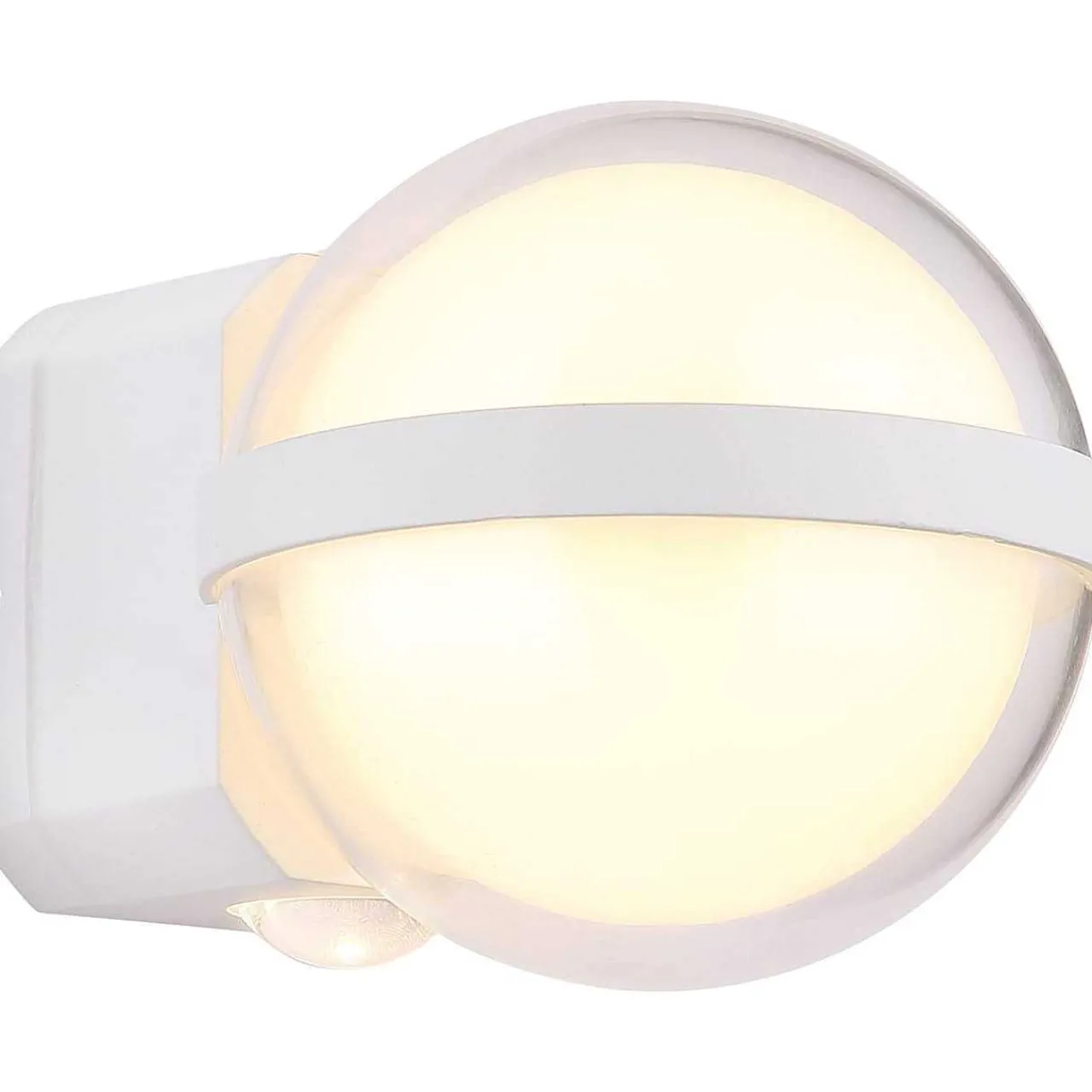 mutoni light Aussenleuchte Illi Aluminium Weiss Matt Led> Wandleuchten Aussen