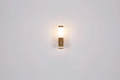 mutoni light Aussenleuchte Jaicy Edelstahl Holzoptik 1Xe27 Led> Led-Aussenleuchten