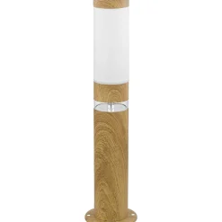 mutoni light Aussenleuchte Jaicy Edelstahl Holzoptik 1Xe27 Led><noscript><img width=