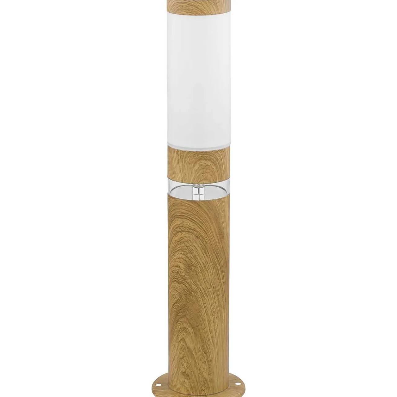 mutoni light Aussenleuchte Jaicy Edelstahl Holzoptik 1Xe27 Led> Led-Aussenleuchten