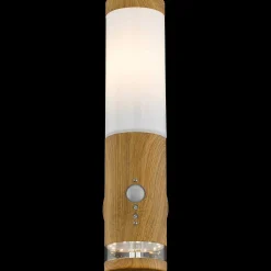 mutoni light Aussenleuchte Jaicy Edelstahl Holzoptik 1Xe27 Led><noscript><img width=