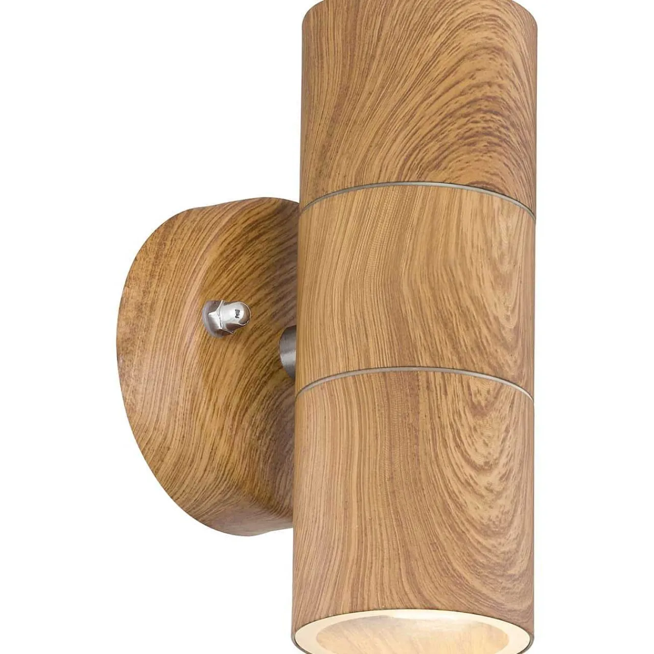 mutoni light Aussenleuchte Jaicy Edelstahl Holzoptik 2Xgu10> Wandleuchten Aussen