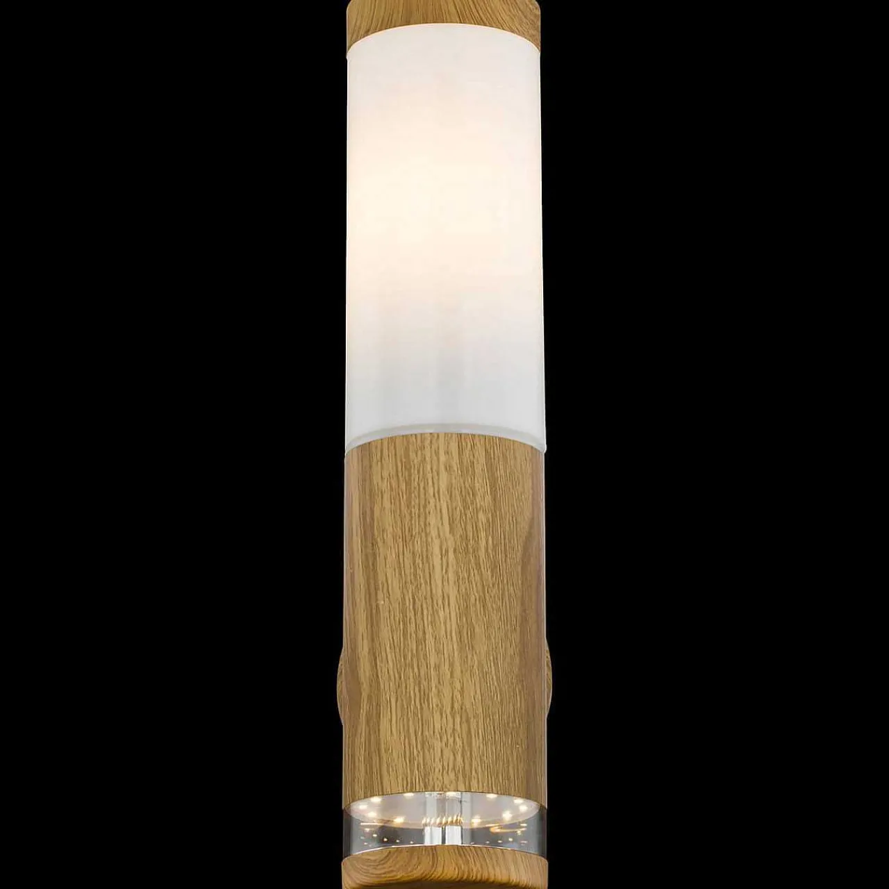 mutoni light Aussenleuchte Jaicy Edelstahl Holzoptik 1Xe27 Led> Led-Aussenleuchten