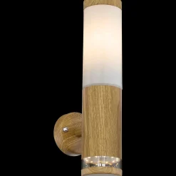mutoni light Aussenleuchte Jaicy Edelstahl Holzoptik 1Xe27 Led><noscript><img width=