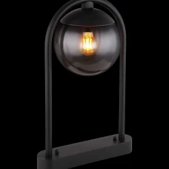 mutoni light Aussenleuchte Michael Metall Glas Schwarz Matt 1Xe27> Wandleuchten Aussen