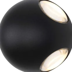 mutoni light Aussenleuchte Slice Aluminium Schwarz Matt Led><noscript><img width=