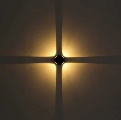 mutoni light Aussenleuchte Slice Aluminium Schwarz Matt Led><noscript><img width=