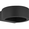 mutoni light Aussenleuchte Slice I Aluminium Schwarz Matt Led> Wandleuchten Aussen