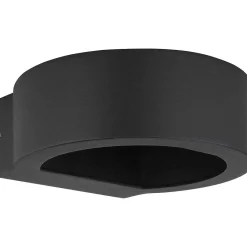 mutoni light Aussenleuchte Slice I Aluminium Schwarz Matt Led> Wandleuchten Aussen