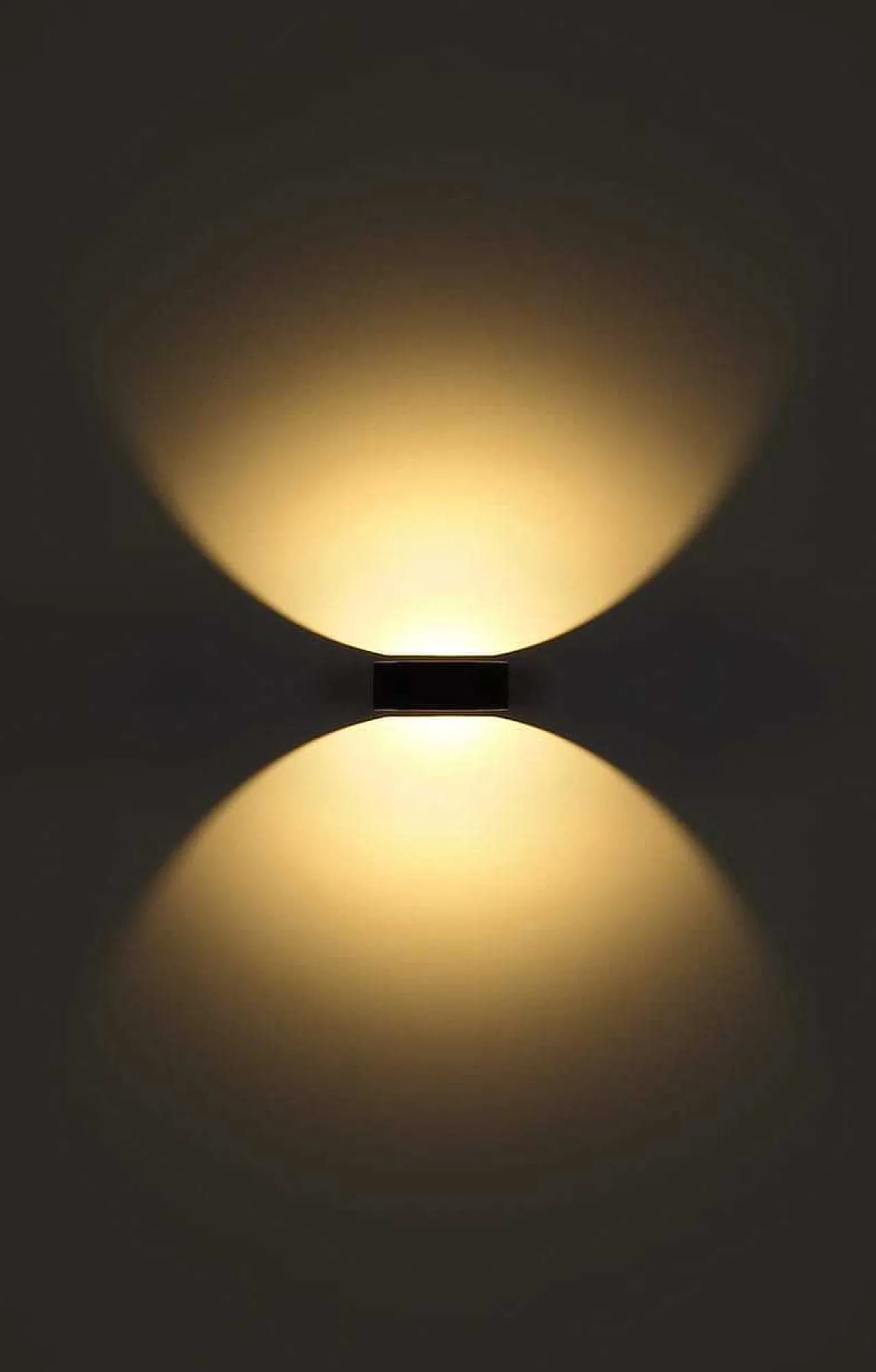mutoni light Aussenleuchte Slice I Aluminium Schwarz Matt Led> Wandleuchten Aussen