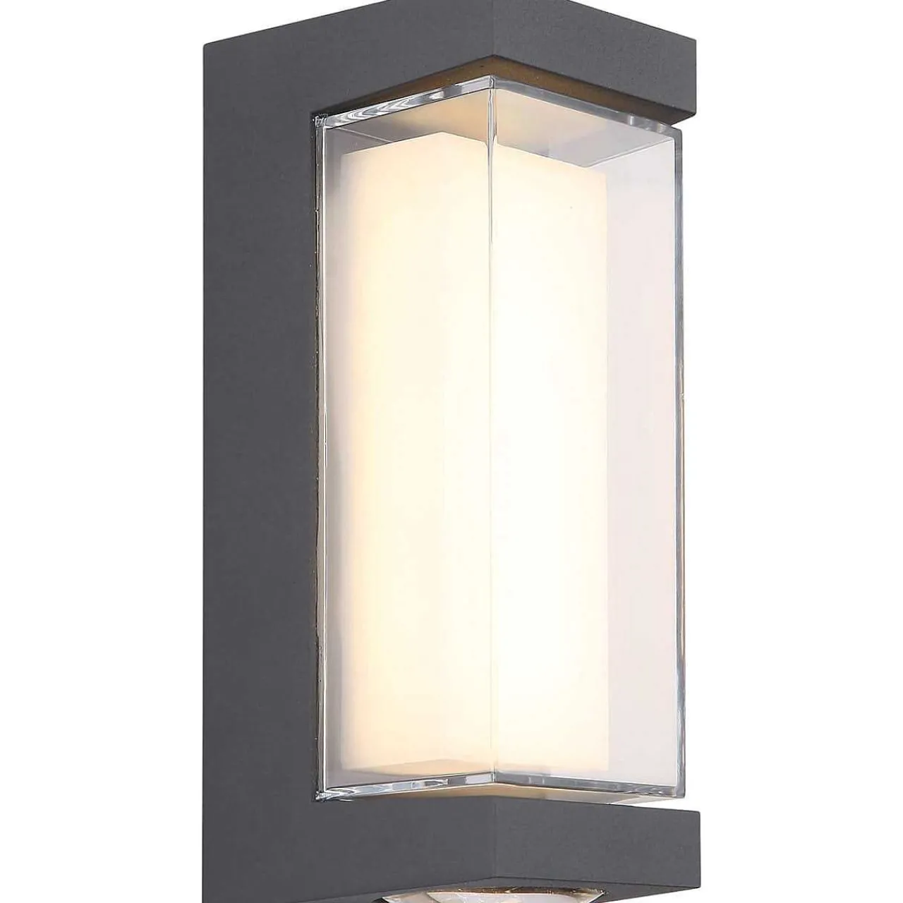 mutoni light Aussenleuchte Spurix Aluminium Anthrazit Matt Led> Wandleuchten Aussen