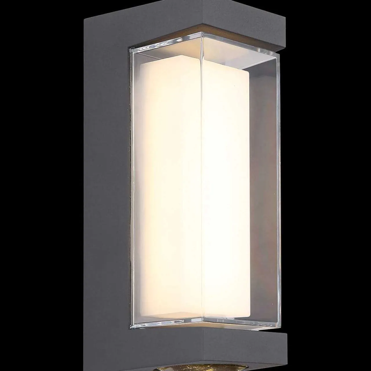 mutoni light Aussenleuchte Spurix Aluminium Anthrazit Matt Led> Wandleuchten Aussen