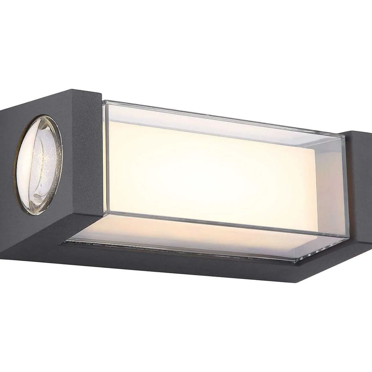 mutoni light Aussenleuchte Spurix Aluminium Anthrazit Matt Led> Wandleuchten Aussen