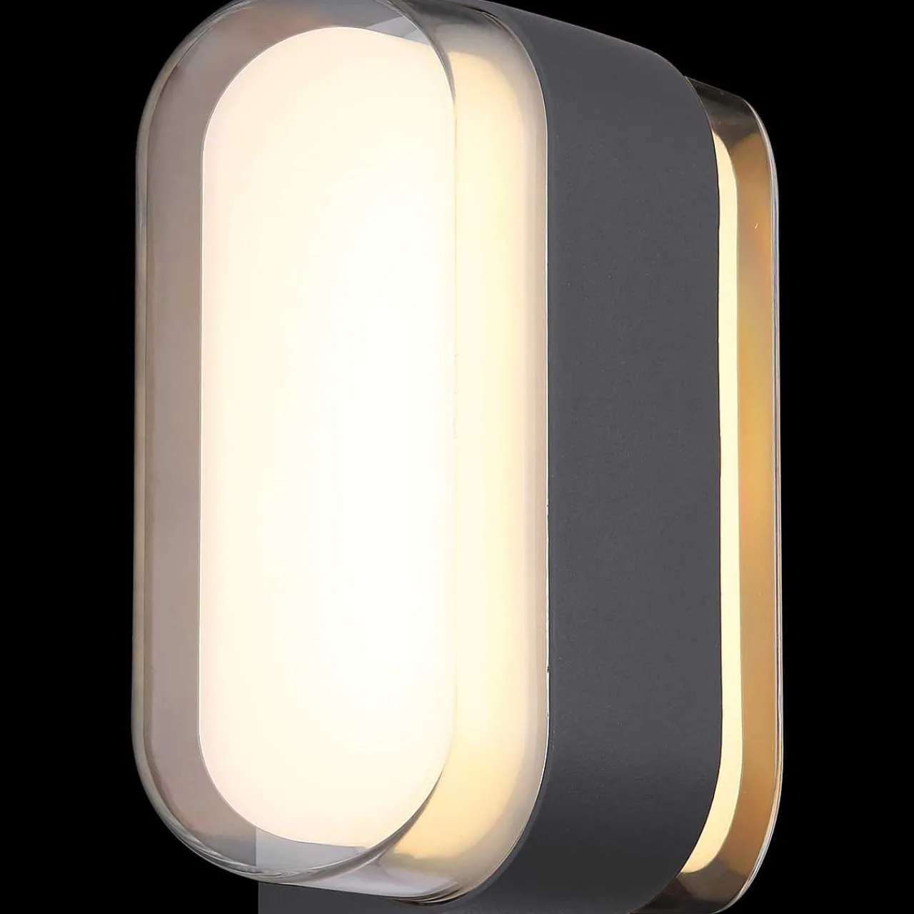 mutoni light Aussenleuchte Spurix Metall Anthrazit Matt Led> Wandleuchten Aussen