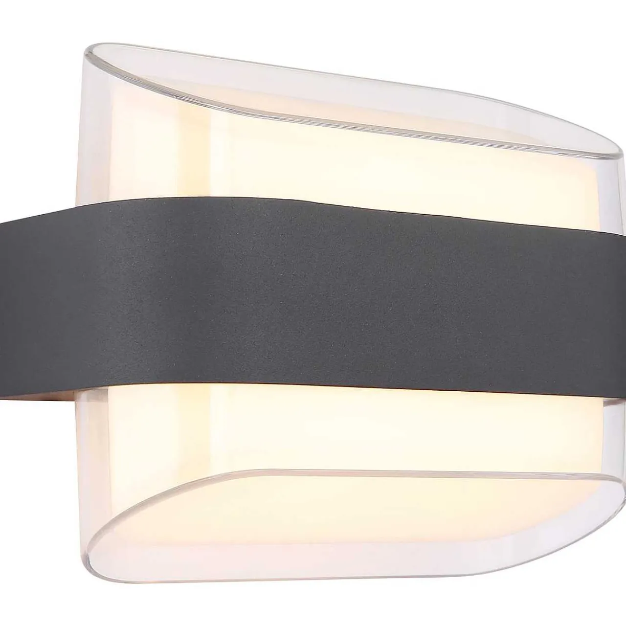 mutoni light Aussenleuchte Spurix Metall Anthrazit Matt Led> Wandleuchten Aussen