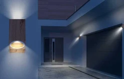 mutoni light Aussenleuchte Veronika Aluminium Holzoptik 1Xgu10 165><noscript><img width=