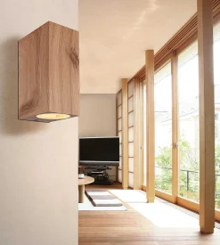 mutoni light Aussenleuchte Veronika Aluminium Holzoptik 2Xgu10><noscript><img width=