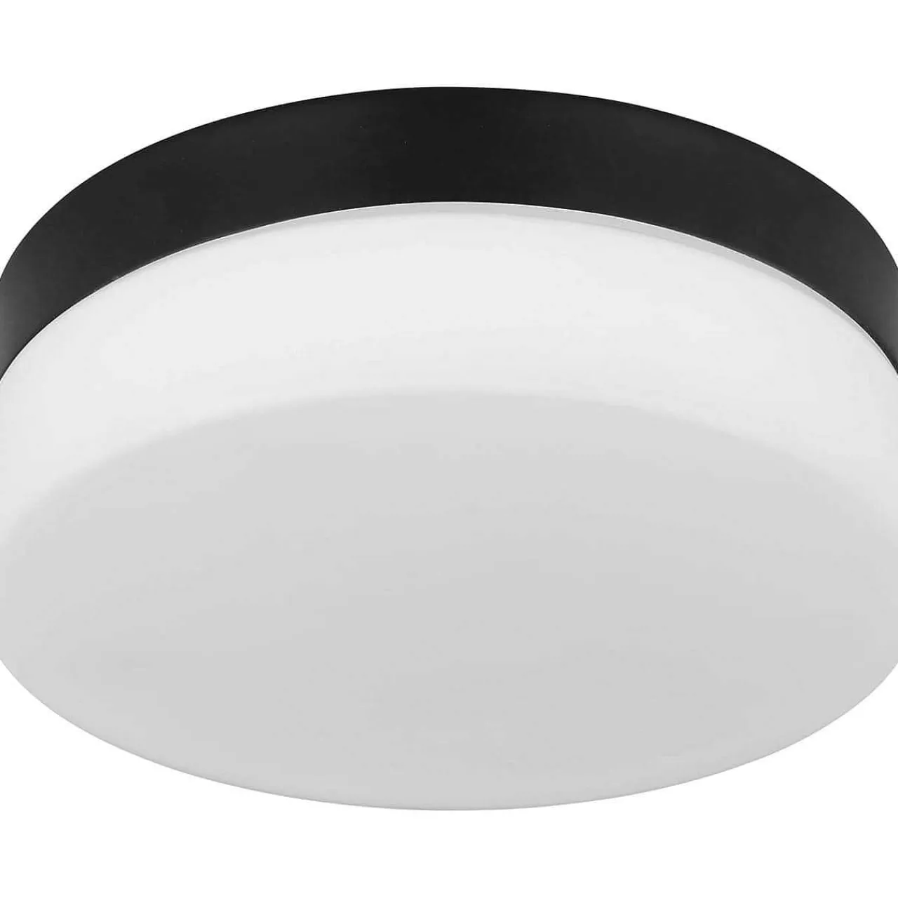mutoni light Aussenleuchte Vranos Aluminium Schwarz Matt 1Xe27> Deckenleuchten Aussen