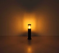 mutoni light Aussenleuchte Xeloo Edelstahl Schwarz 2Xe27><noscript><img width=