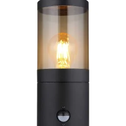 mutoni light Aussenleuchte Xeloo Edelstahl Schwarz 1Xe27><noscript><img width=